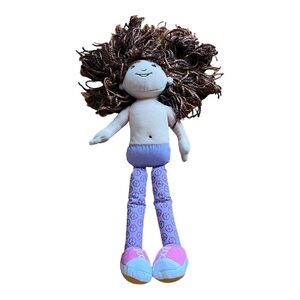 Groovy Girls Darci Stuffed Plush Doll Thick Hair Long Legs Adorable Kids Toy 13”